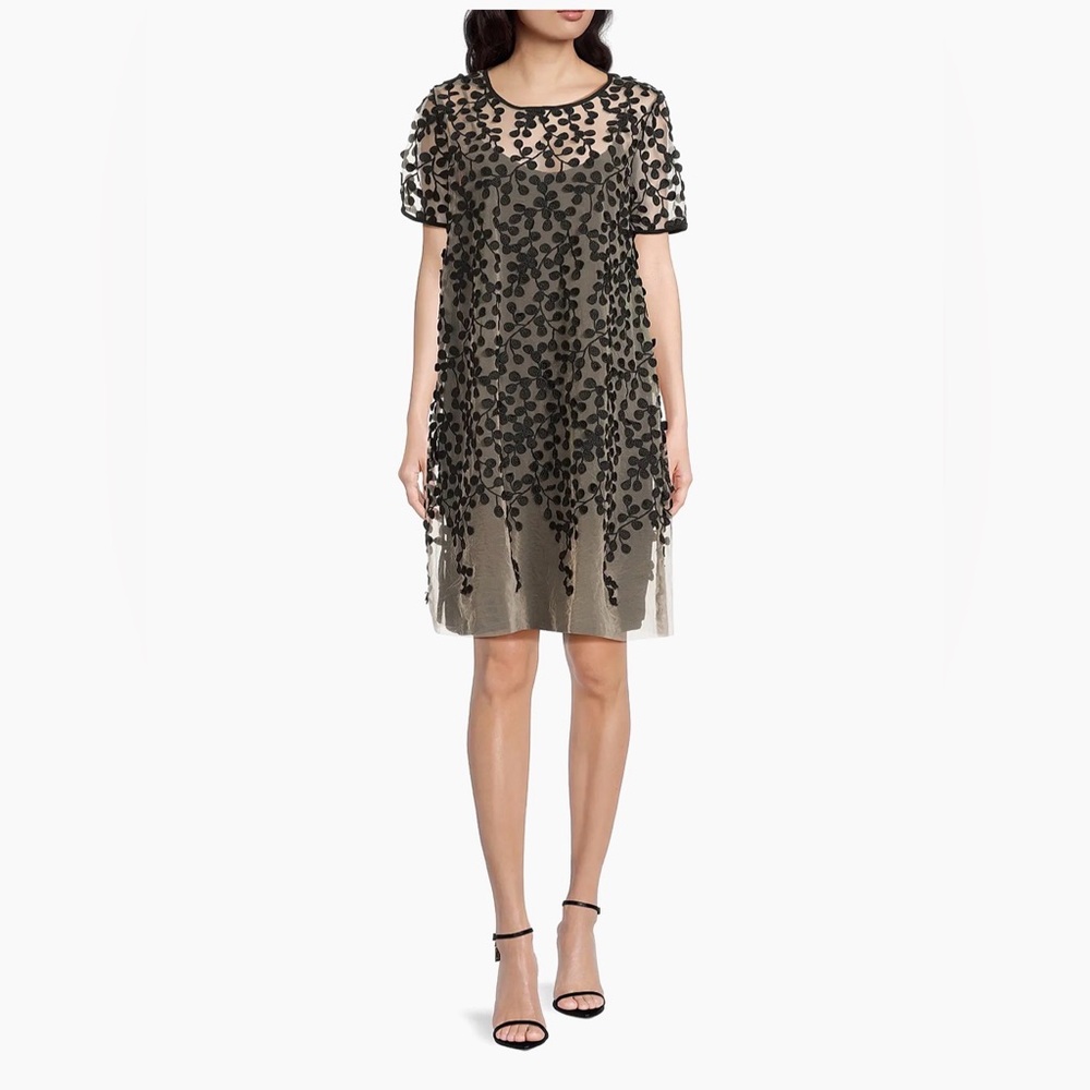 Masai Copenhagen Najaf Petal Shift Minidress Size XS NWT Saks 5th Avenue